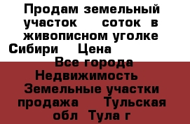 Продам земельный участок (40 соток) в живописном уголке Сибири. › Цена ­ 1 000 000 - Все города Недвижимость » Земельные участки продажа   . Тульская обл.,Тула г.